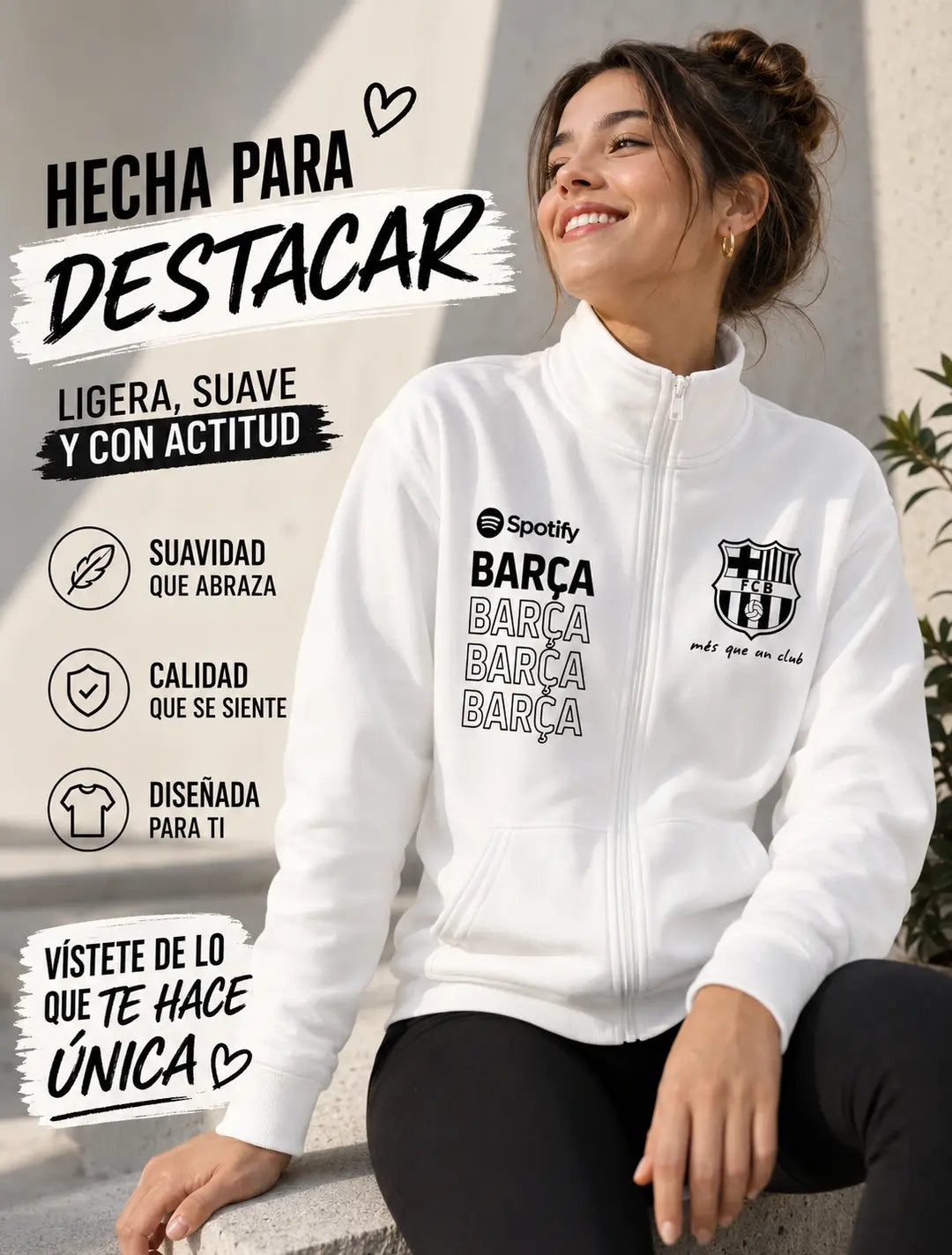 Chaqueta Barça Premium Unisex
