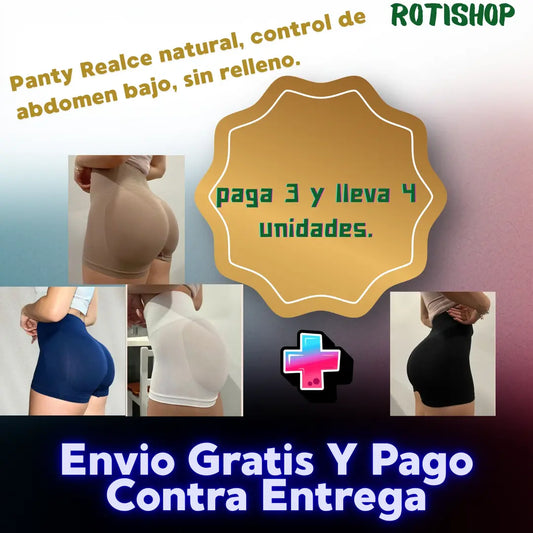 Panty Realce Levantacola Invisible