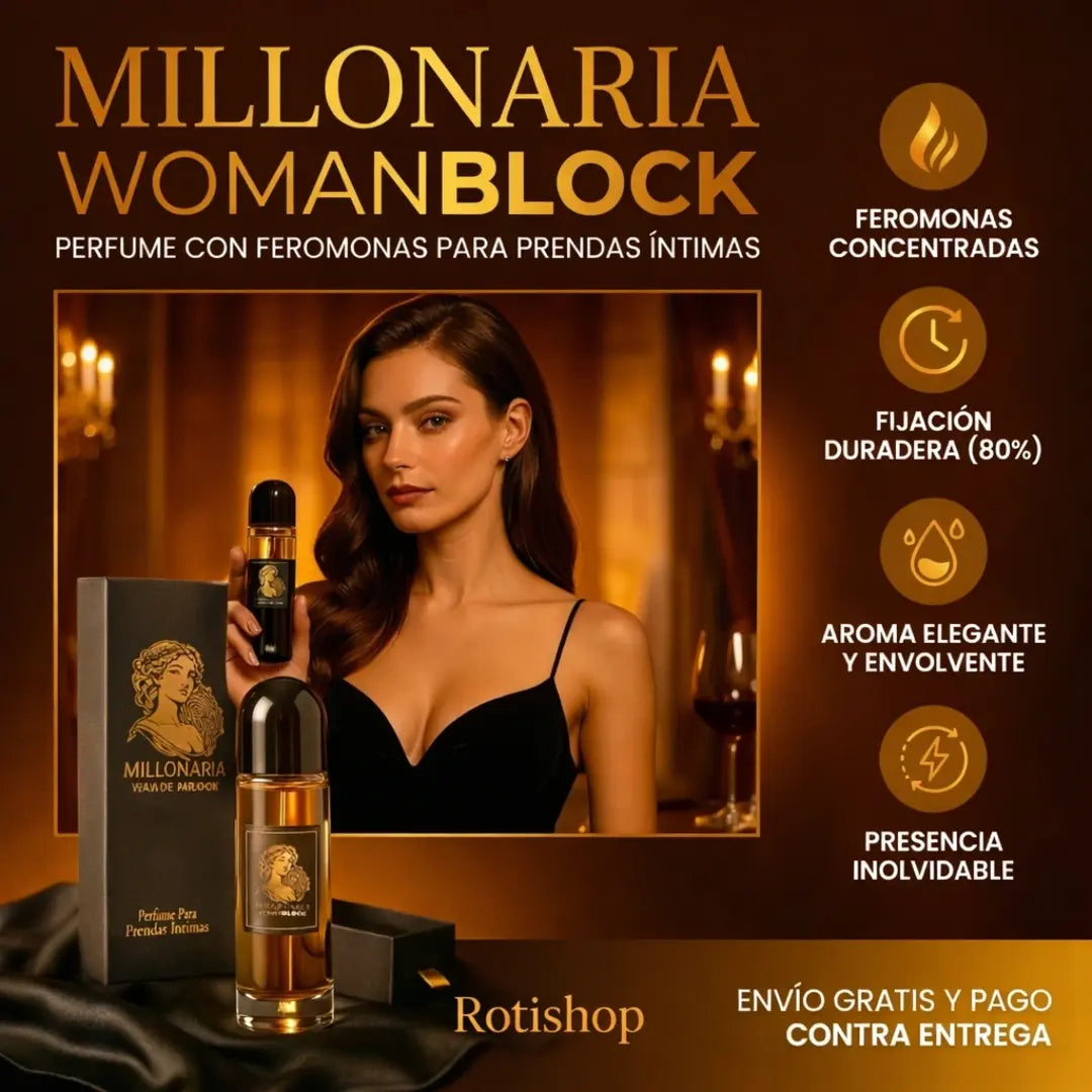 Millonaria Perfume con Feromonas