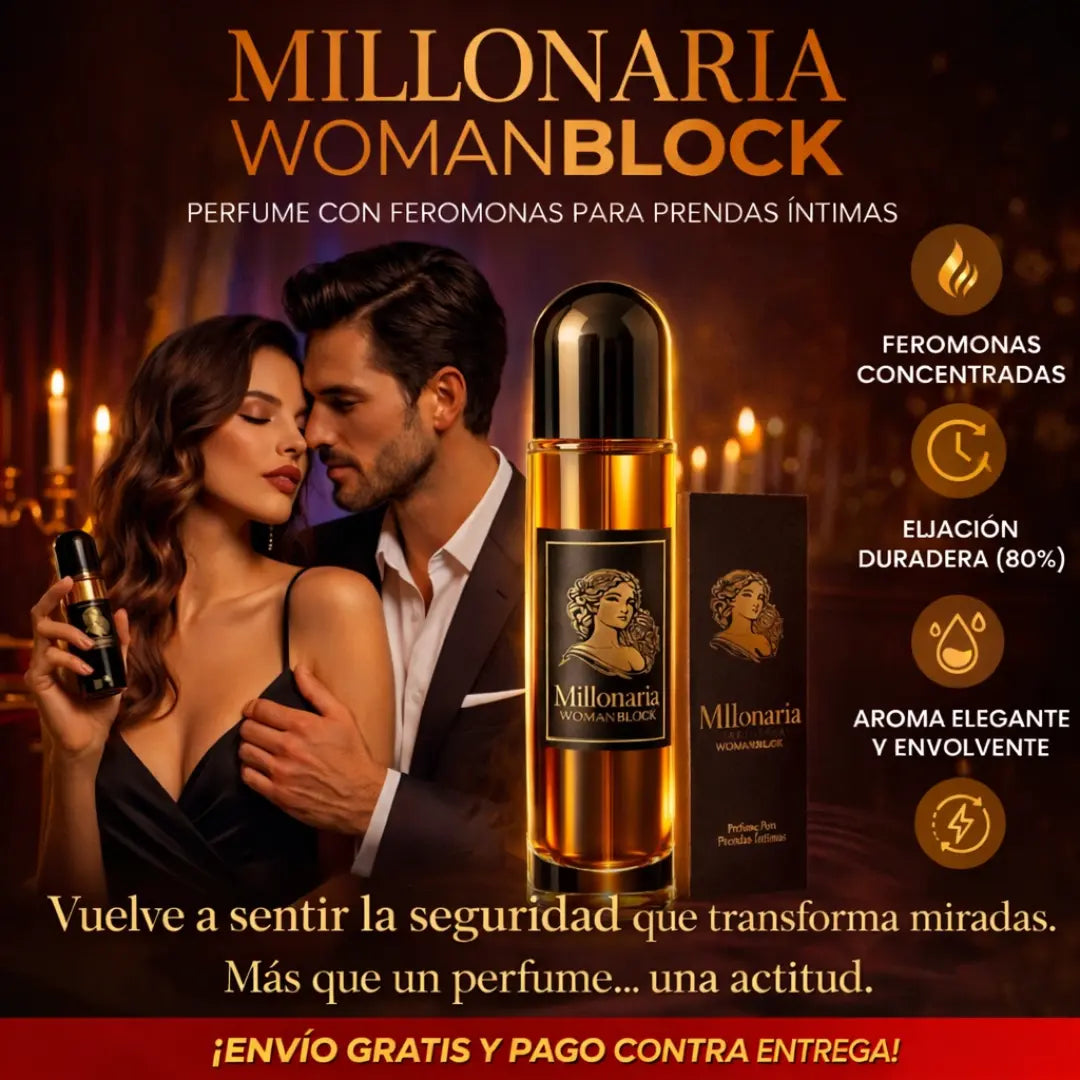 Millonaria Perfume con Feromonas