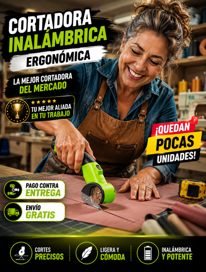 Cortador Inalámbrico Ergonómico 4V