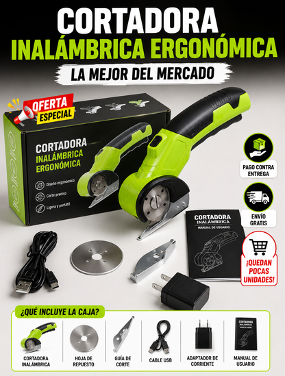 Cortador Inalámbrico Ergonómico 4V