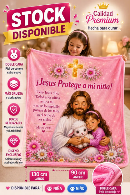 Manta Jesús Protege A Mis Hijos