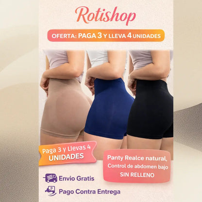Panty Realce Levantacola Invisible