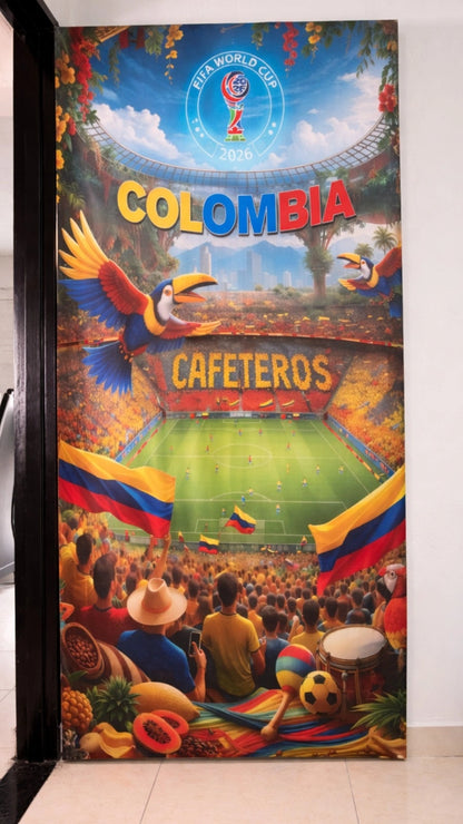 Funda Puerta Colombia Mundialista