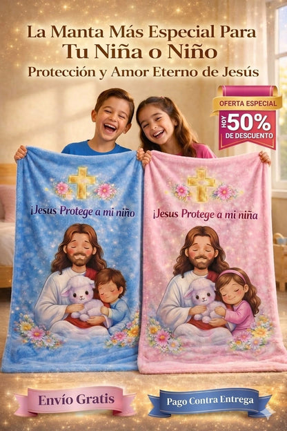 Manta Jesús Protege A Mis Hijos